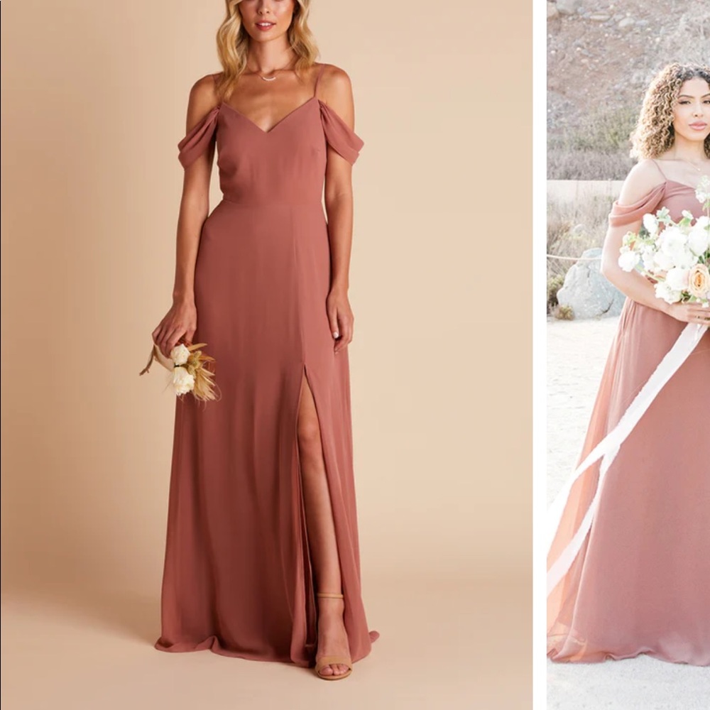 Devin Convertible Dress - Birdy Grey - Chiffon Desert Rose